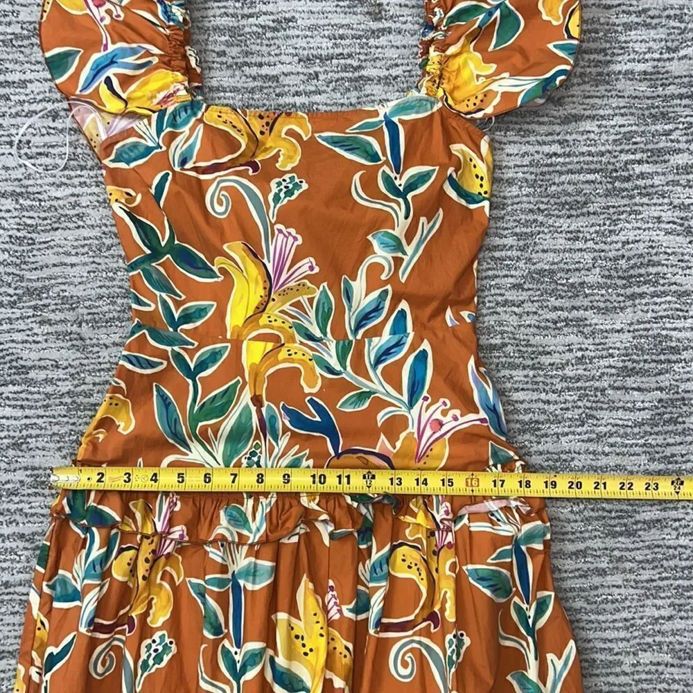 NWT La Double J Scarlett Dress Lily in Popeline Cotton Small - Picture 12 of 16